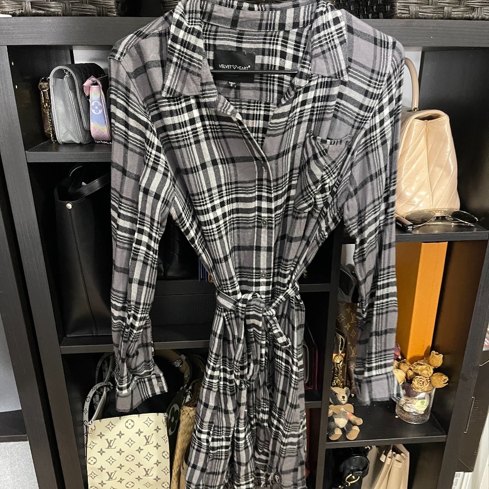 Flannel Dress 🎉Free with $75 purchase